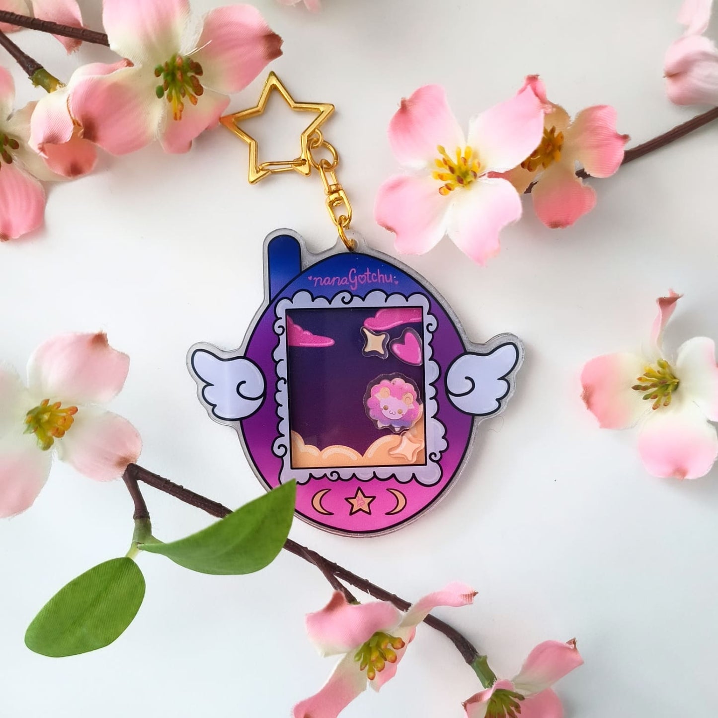 Tamagotchi Shaker Charm - Sheep
