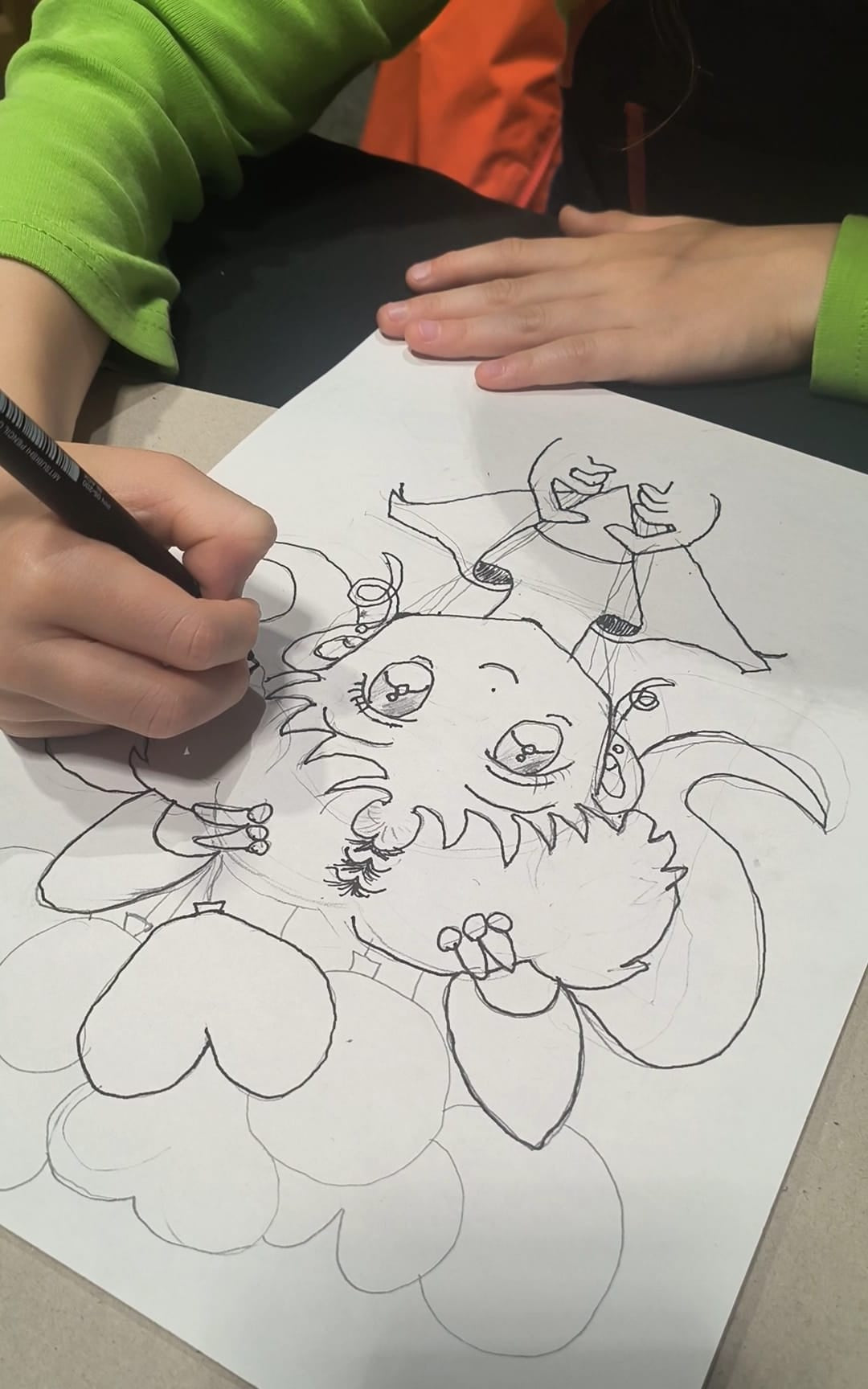 9 August (SAT morning): KIDS Manga Drawing Class: Rumi