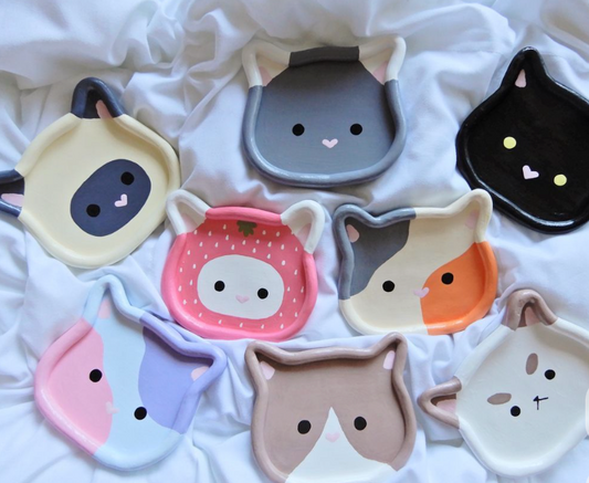 29 Dec (MON afternoon): Guided Cat Pottery