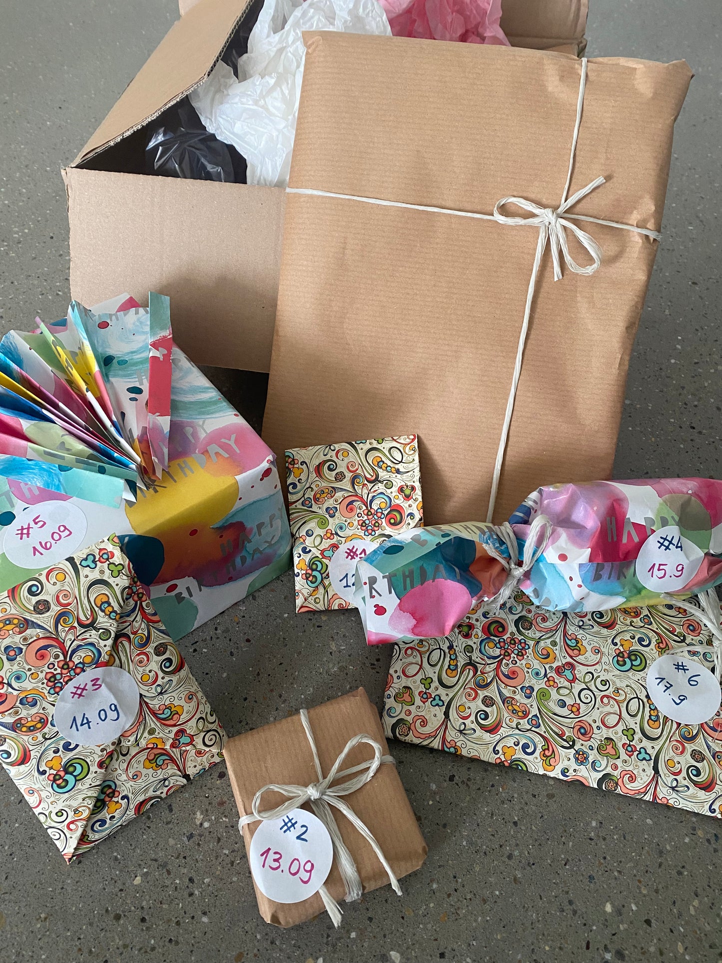 7 Day Suprise Birthday Present