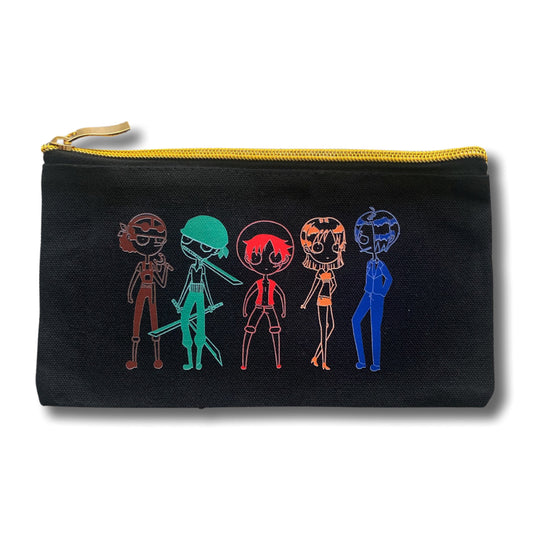 Zipper Bag- Creepy Chibi