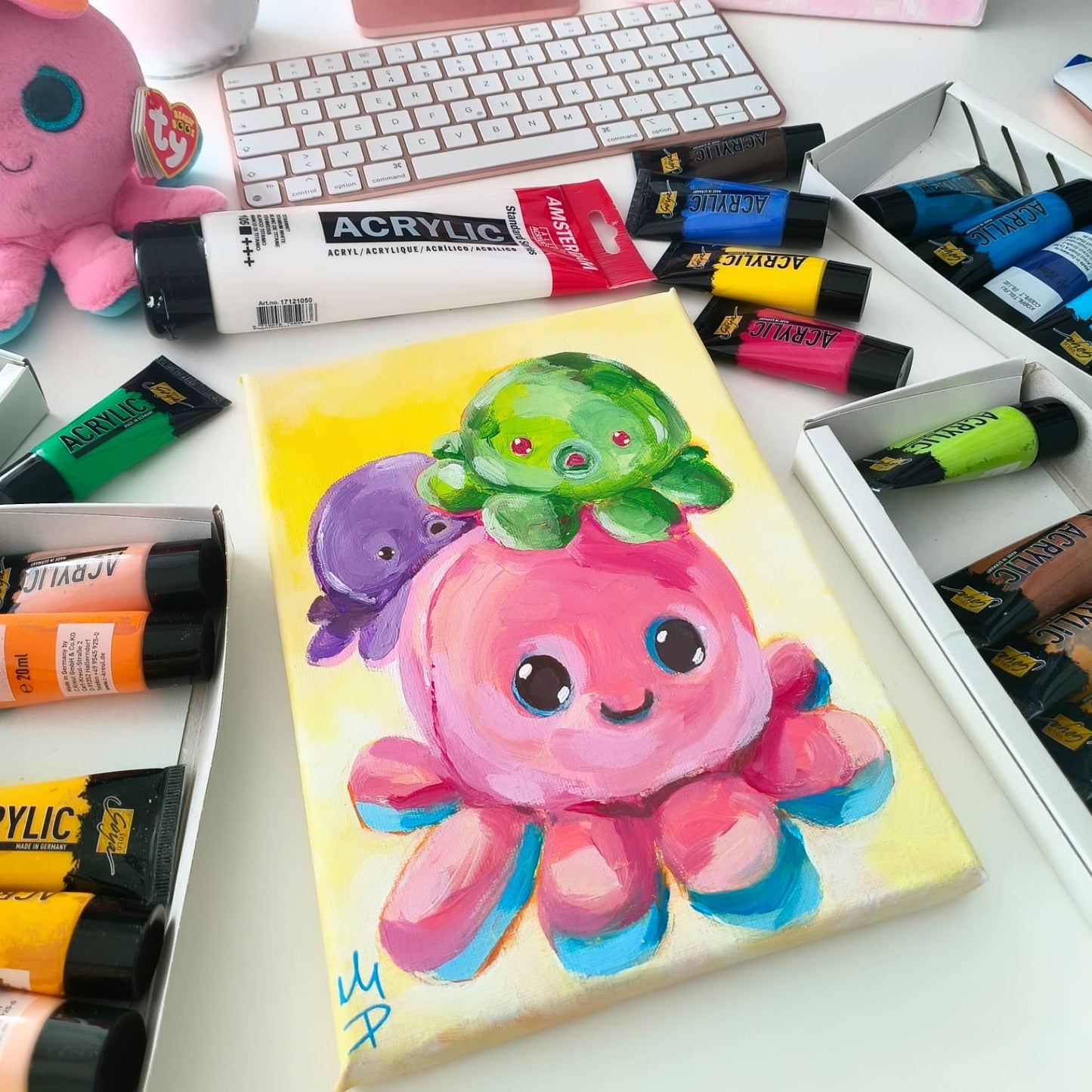 Original Artwork - OctoFriends