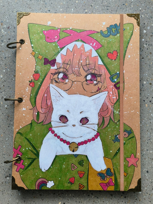 Manga Sketchbook - Winter Kitty