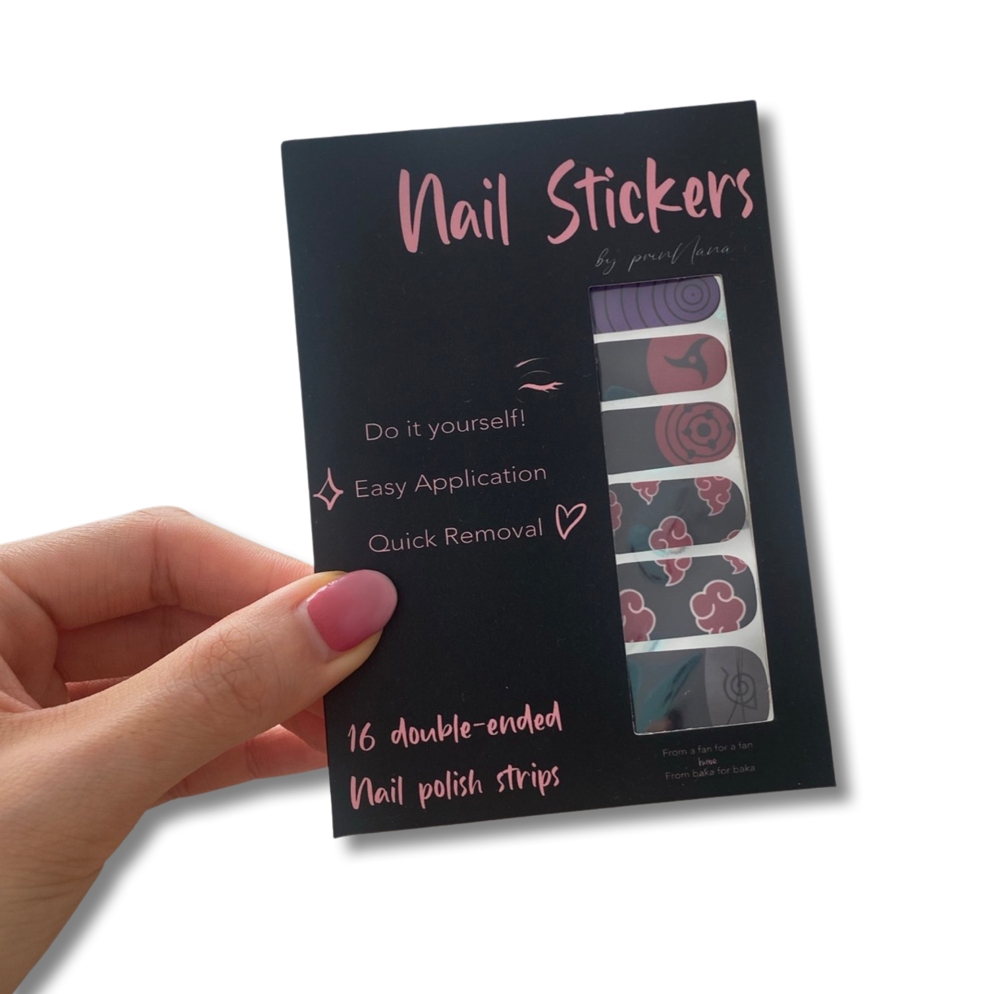 Buy One Piece Nail Art Stickers Anime Nail Decals Self Online in India   Etsy